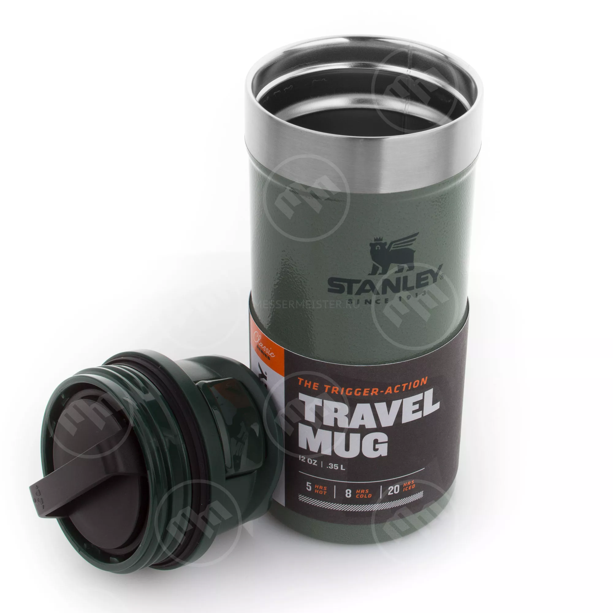 термокружка stanley one hand 0,47. 0 синяя. 35l one hand 2. черная термокружка stanley classic trigger action 0,35. зеленый.