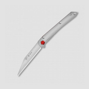 Нож складной TCK 416, 8,6 см, сталь Tungsten Carbide, рукоять сталь, SANDRIN, Италия, SANDRIN (Италия)