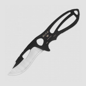 Нож с фиксированным клинком PakLite Skinner, 8,9 см, материал клинка: сталь 420HC, материал рукояти: 420HC, BUCK, США, Американские охотничьи ножи