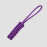 Темляк из паракорда кобра, цвет фиолетовый, материал: паракорд, MESSERMEISTER, Россия