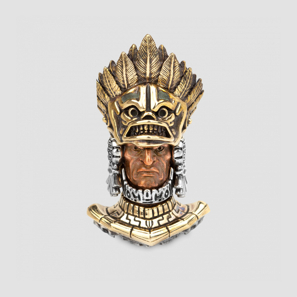 Бусина на темляк Монтесума, OLD CASTER EDC, Россия