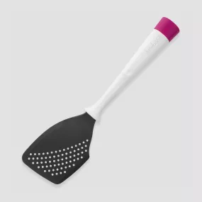 Лопатка перфорированная, с каплесборником, 34 см, серия Kitchen Tools, TREBONN, Италия, Аксессуары кухонные