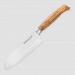 Нож Сантоку, 16 см, серия Ergo Line Olive, BERGER CUTLERY, Германия_00815860064402099504.jpg