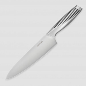 Нож поварской кухонный Шеф, 19,4 см, серия Wasabi, OKROSHKA, Россия, Wasabi