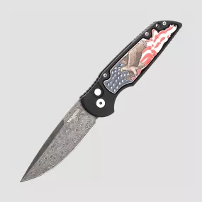 Нож автоматический складной TR-3 , 8,9 см, PRO-TECH, США, 