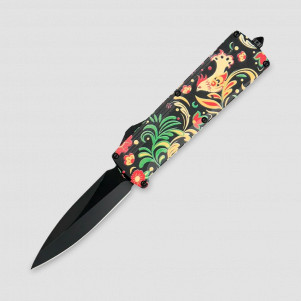 Нож автоматический фронтальный выкидной Кощей, 8,3 см, серия Royal Line, DAGGERR, Россия, Ножи фронтальные выкидные