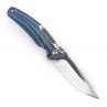 Нож складной Ripple 2 Blue Stainless Handle (IKBS Flipper), CRKT, США_00787130078325413734.jpg