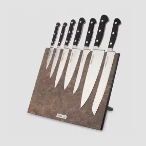 Набор кухонных ножей, 7 штук, на магнитной подставке ComposeEat, серия Classic Pro, BERGER CUTLERY, Германия, Classic Pro BERGER CUTLERY