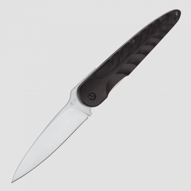 Нож складной Tactical Mino Kami, Ebony Wood Handles, HIKARI, Япония