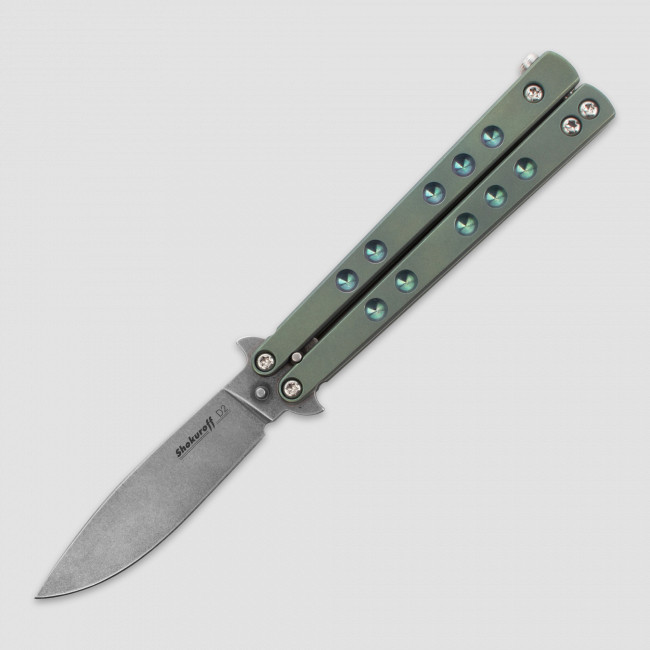 Нож складной М0003, 8,9 см, SHOKUROFF KNIVES, Россия