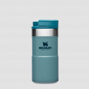 Термокружка Classic Neverleak, объем: 250 мл, материал: нержавеющая сталь 18/8, цвет: голубой, STANLEY, США, Classic