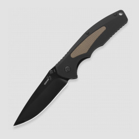 Нож полуавтоматический складной Gemini NGA BK Coyote, 9 см, BOKER, Германия, 