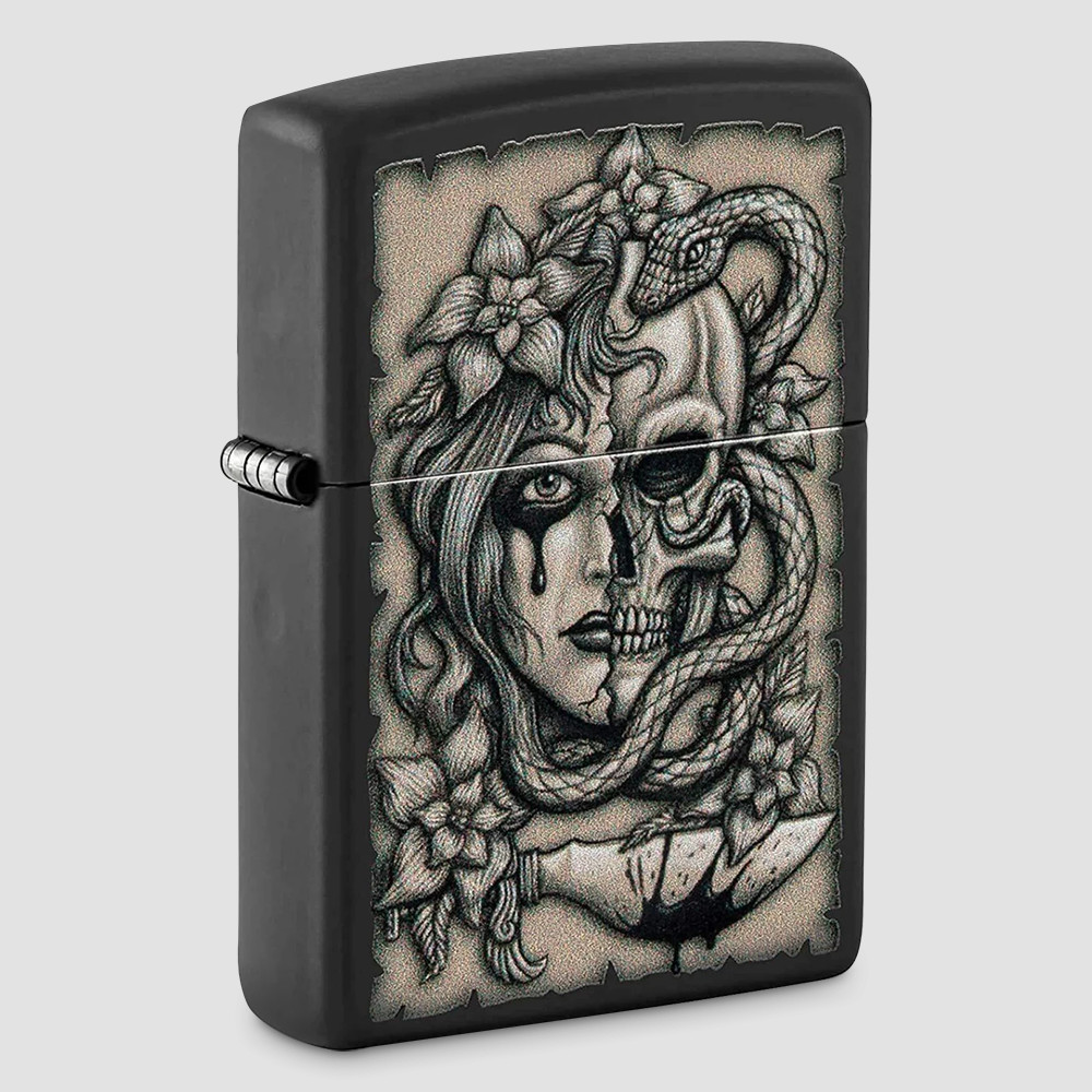 Зажигалка бензиновая Gory Tattoo, ZIPPO, США