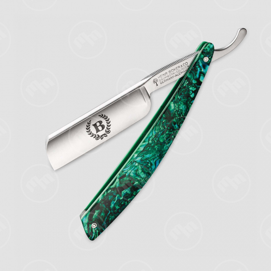 Бритва опасная Abalone, ширина лезвия: 6/8, серия Boker, BOKER, Германия