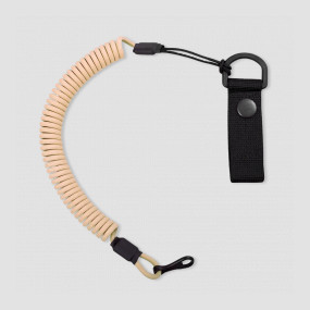 Тренчик страховочный из паракорда с креплением на ремень и карабином tan, CORD, Россия, Аксессуары CORD