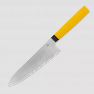 Нож поварской кухонный шеф CH160, 16 см, сталь N690, Yellow, OWL KNIFE, Россия, OWL KNIFE (Россия)