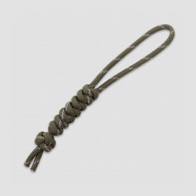 Темляк из паракорда световозвращающий army green, серия Cord Тип2, CORD, Россия, Темляки из паракорда CORD
