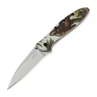 Нож полуавтоматический складной Leek, 7,5 см, KERSHAW, США видео продукта