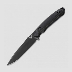 Нож с фиксированным клинком Protagonist Drop Point, BENCHMADE, США, Американские охотничьи ножи