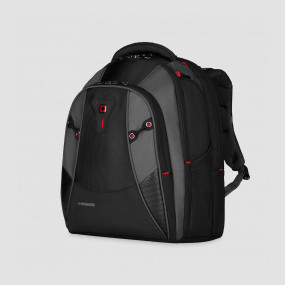 Рюкзак городской Mythos, размер: 47 х 37 х 26 см, цвет: черный, WENGER, Швейцария, WENGER (Швейцария)