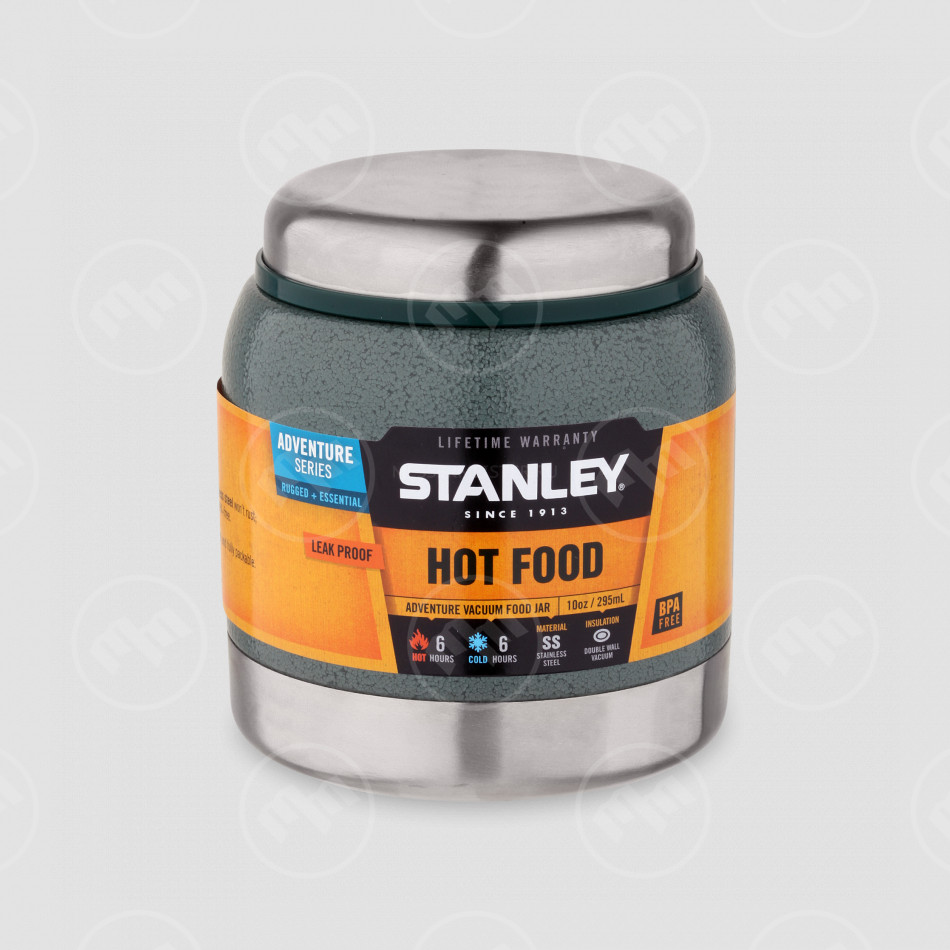 Термос с широким горлом для первых и вторых блюд Adventure, объем: 0,29 л, цвет: зеленый, STANLEY, США