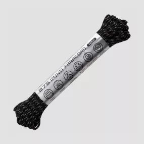 Паракорд 275 световозвращающий black, 10 м, серия Cord 275, CORD, Россия, Паракорд 275 CORD
