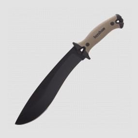 Мачете Camp 10 Tan, 25,4 см, материал клинка: сталь 65MN Carbon Steel, материал рукояти: Kraton, KERSHAW, США, 