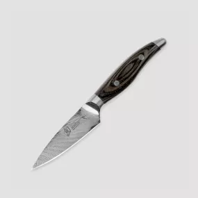 Нож кухонный, для чистки овощей и фруктов, 9.0 см, 72 слоя, серия Shun Nagare, KAI, Япония, KAI (Япония)