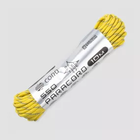 Паракорд 550 световозвращающий lemon, 10 м, серия Cord 550, CORD, Россия, Паракорд 550 CORD
