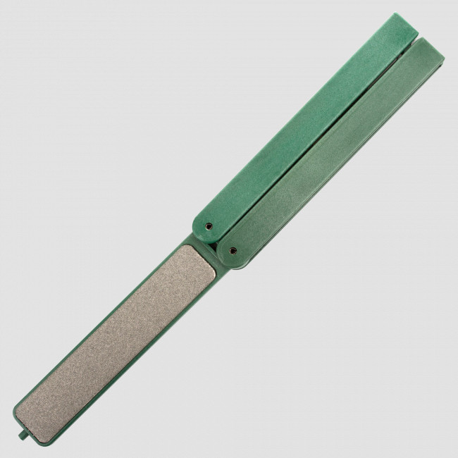 Брусок складной, алмазный Extra Coarse (150), цвет: зеленый, серия Knife sharpeners, EZE-LAP, США