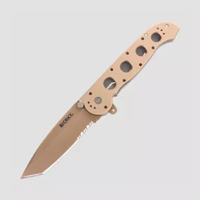 Нож складной Kit Carson M16 Tanto Desert Aluminum, CRKT, США, Ножи скелетоны