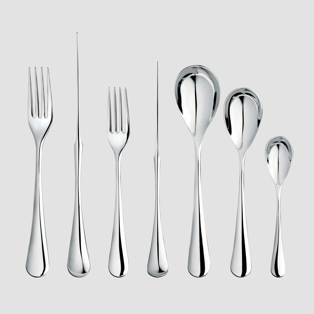 Набор столовых приборов на 6 персон, 42 предмета, серия Ashbury Bright, ROBERT WELCH, Великобритания