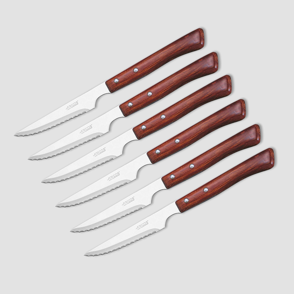 Набор столовых ножей для стейка 6 шт, серия Steak Knives, ARCOS, Испания