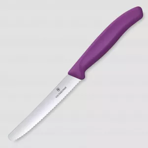 Нож кухонный универсальный для томатов Swiss Classic, 11 см, VICTORINOX, Швейцария, Для кухни VICTORINOX