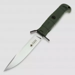 Нож с фиксированным клинком Combat, 12,1 см, KIZLYAR SUPREME, Россия, Ножи тактические