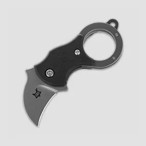 Нож складной - брелок Mini-Ka Karambit Black, 2,5 см, FOX, Италия, Cкладной нож брелок