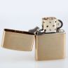 Зажигалка ZIPPO с покрытием Brushed Brass, латунь/сталь, золотистая, матовая, ZIPPO, США_00781250009606605092.jpg