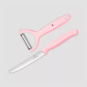 Набор из овощечистки и столового ножа Swiss Classic Trend Colors, VICTORINOX, Швейцария, Ножи для овощей Victorinox