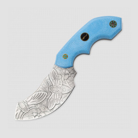 Нож с фиксированным клинком Кондрат, 8 см, ВОЛЧИЙ ВЕК, Россия, Ножи охотничьи и туристические