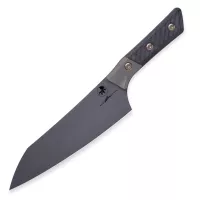 Нож поварской кухонный Шеф, 20 см, MICROTECH, США видео продукта