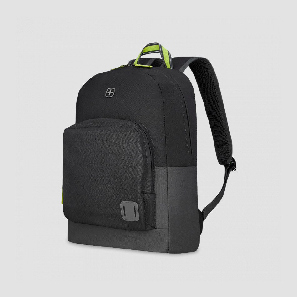 Рюкзак городской Crango, размер: 33 х 22 х 46 см, цвет: черный, WENGER, Швейцария