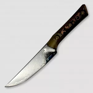 Нож кухонный для стейка, 11,4 см, MICROTECH, США, Кухонные ножи MICROTECH