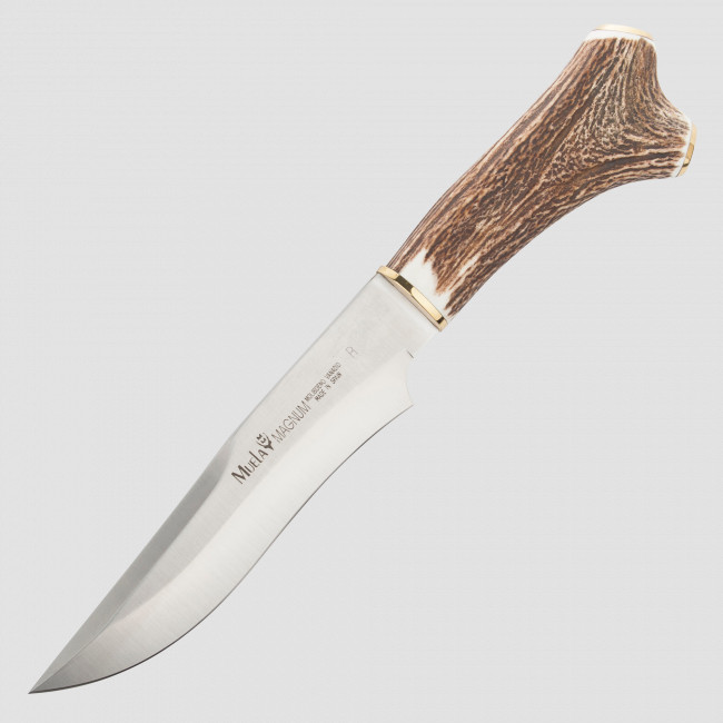 Нож с фиксированным клинком Magnum, чехол кожа, MUELA, Испания