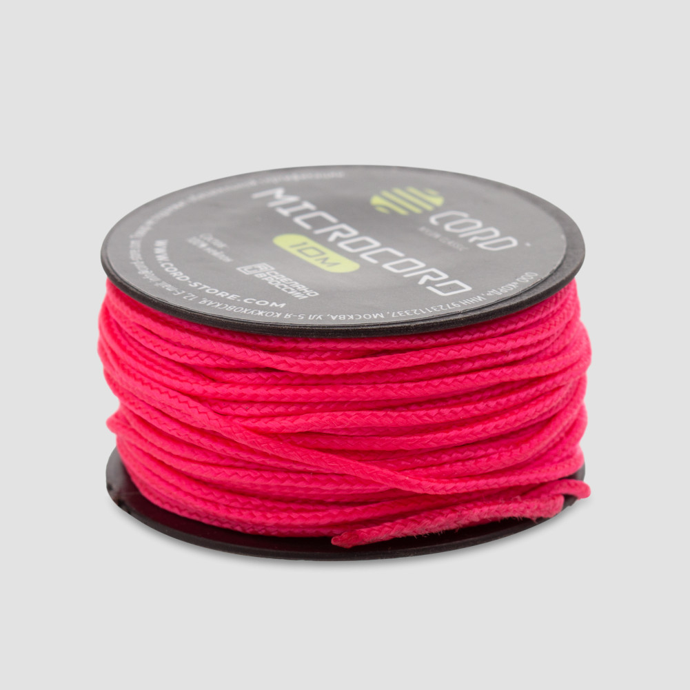 Микрокорд neon pink, 10 м, серия Cord Micro, CORD, Россия
