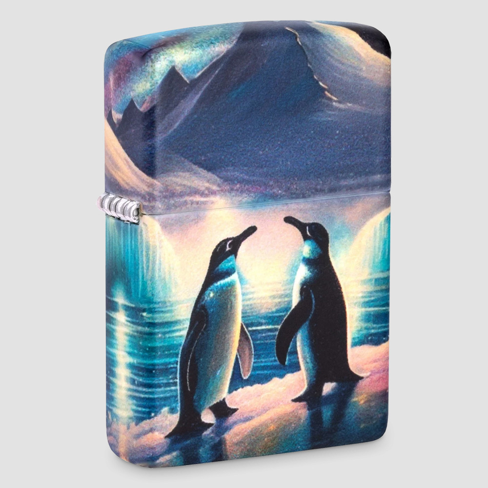 Зажигалка бензиновая Penguin, ZIPPO, США