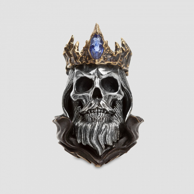 Бусина на темляк Мёртвый король, OLD CASTER EDC, Россия