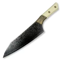 Нож поварской кухонный Шеф, 20 см, MICROTECH, США видео продукта