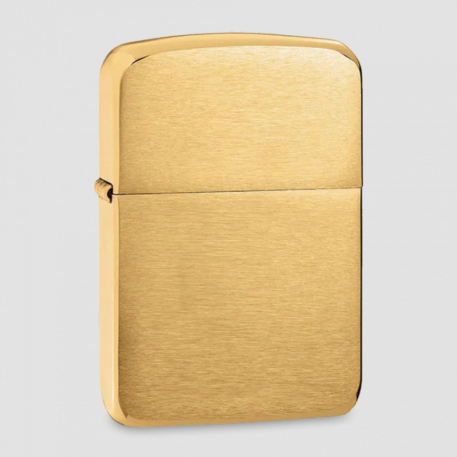 Зажигалка бензиновая 1941 Replica Brushed Brass, ZIPPO, США