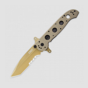 Нож складной Kit Carson M16 Tanto Desert, 9,8 см, CRKT, США, Городские EDC-ножи