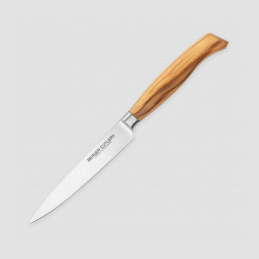 Нож для чистки и нарезки, 12 см, серия Ergo Line Olive, BERGER CUTLERY, Германия, BERGER CUTLERY (Германия)